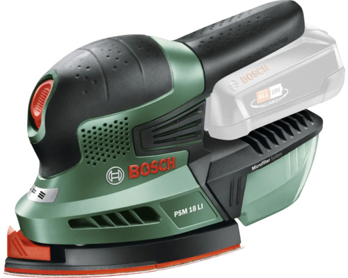 Akku-Multischleifer Bosch PSM 18V inkl. Schleifblätter Akku-Multischleifer Bosch PSM 18V inkl. Schleifblätter