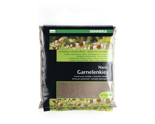 Nano Garnelenkies Sulawesi 2 kg, schwarz