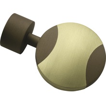 Endstück Disc für Kira cappuccino Ø 19 mm 2 Stk.