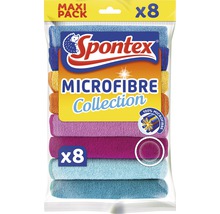 Spontex Mikrofasertücher Kollektion, 8er-Pack