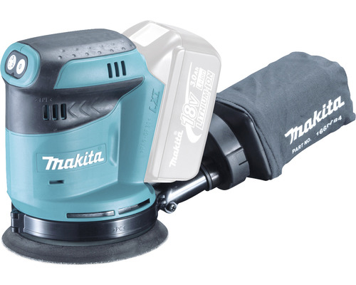 Akku-Exzenterschleifer Makita DBO180Z 18 V, ohne Akku und Ladegerät