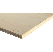 Fichte 3-Schichtplatte B/C 2500x2050x19 mm-thumb-0