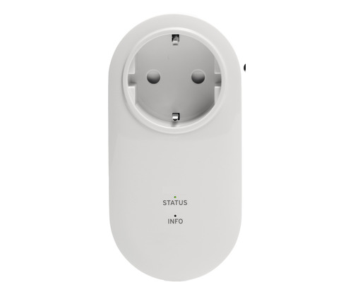 Weiße Smart-Home-Steckdose