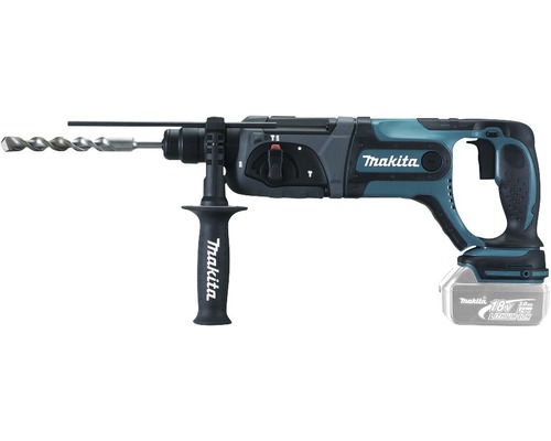 Akku-Bohrhammer Makita DHR241Z 18V, ohne Akku und Ladegerät Makita Akku-Bohrhammer mit Bohrer und Zusatzhandgriff