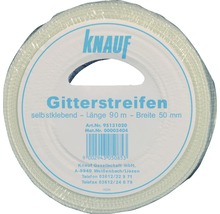 Knauf Gitterstreifen, selbstklebend, 90 Meter lang, 50 Millimeter breit
