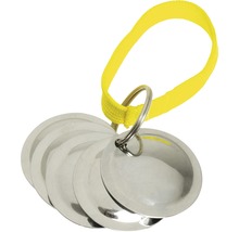 Probenring mit gelbem Band