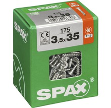 Spax Universalschraube Senkkopf Stahl gehärtet T 15, Holz-Teilgewinde 3,5x35 mm, 175 Stück-thumb-2