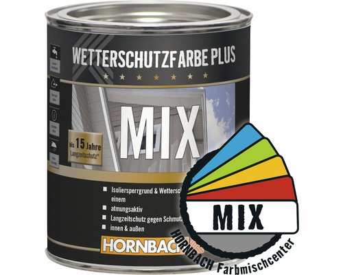 Wetterschutzfarbe Plus Farbmischcenter Dose