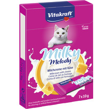 Vitakraft Milky Melody Milchcreme mit Käse, 7 mal 10 Gramm