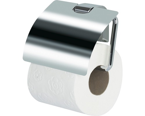 Toilettenpapierhalter Spirella Max light mit Deckel chrom
