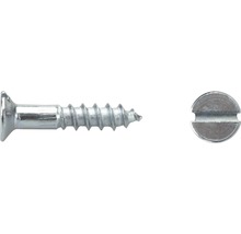 Holzschraube Senkkopf m. Schlitz DIN 97 2,5x12 mm galv. verzinkt, 100 Stück