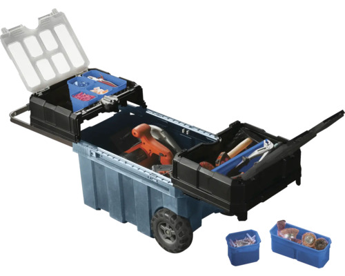 Rollende Werkstatt Küpper 616x378x415 mm Werkzeugkiste mit Werkzeugen und Zubehör