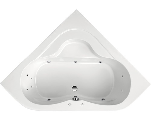 Whirlpool Ottofond Luxor 140x140 cm Komfort weiß Whirlpool Ottofond Luxor 140x140 cm Komfort weiß