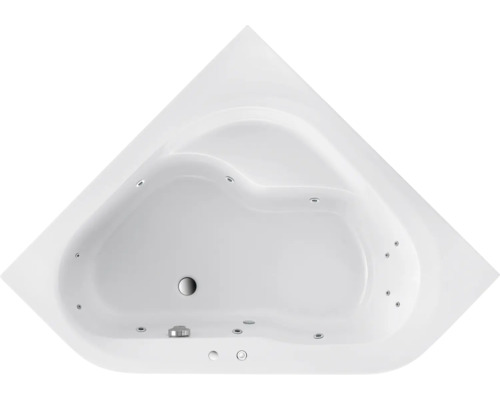 Whirlpool Ottofond Minerva Komfort 135x135 cm weiß Whirlpool Ottofond Minerva Komfort 135x135 cm weiß