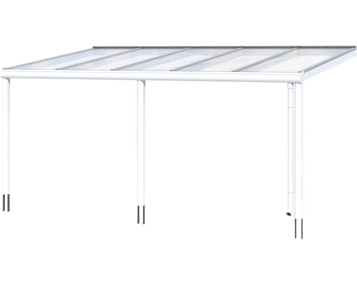 Freistehendes Carport mit klarer Überdachung