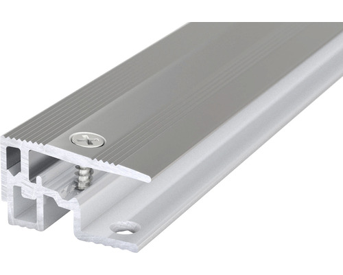 Aluminium-Treppenkantenprofil mit Schrauben