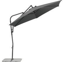 Freiarm Sonnenschirm mit Standfuß für den Garten oder die Terrasse