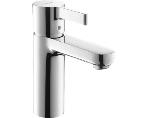 Waschtischarmatur hansgrohe Metris S chrom mit Zugstangen-Ablaufgarnitur 31060000 chrom