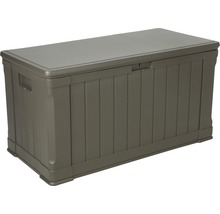 Aufbewahrungsbox aus Kunststoff mit Holzoptik