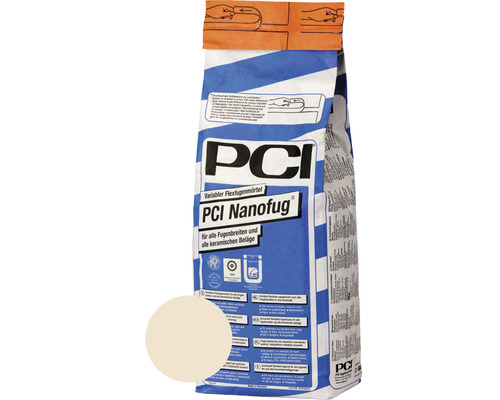 PCI Nanofug® Variabler Flexfugenmörtel für Steingut- und Steinzeugbeläge jasmin 4 kg PCI Nanofug® Variabler Flexfugenmörtel für Steingut- und Steinzeugbeläge jasmin 4 kg