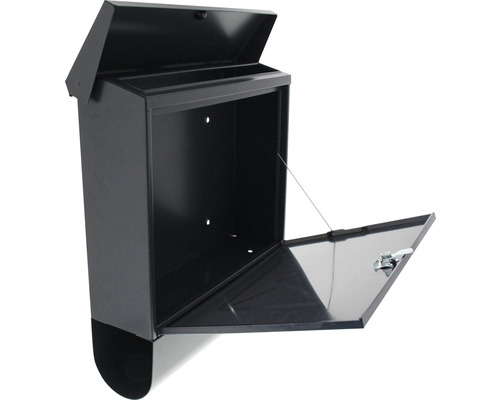 Geöffneter Briefkasten zur Wandmontage