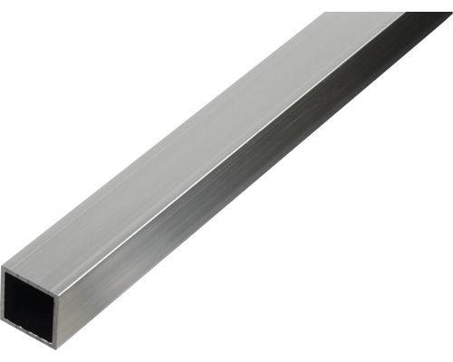 Vierkantrohr Aluminium 40 x 40 x 2 mm 2,0 mm , 1 m Quadratisches Aluminiumprofil