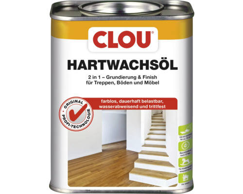 Clou Hartwachs-Öl (Öl-Finish ) farblos