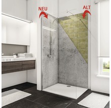 Duschrückwand Schulte Decodesign 1000x2100x3 mm Dekor Klinker-thumb-4 Duschrückwand Schulte Decodesign 1000x2100x3 mm Dekor Klinker-thumb-4