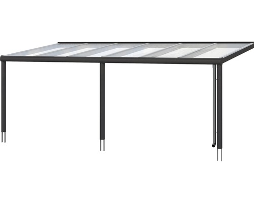 Carport mit transluzentem Dach