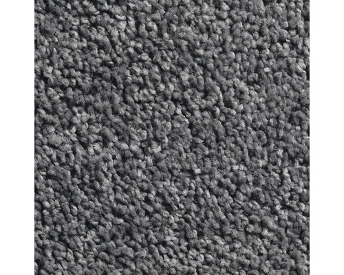 Teppichboden Kräuselvelours Robin grau 400 cm breit (Meterware)
