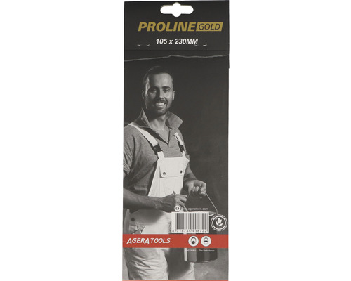 Proline Gold Farbwalze, 105 x 230 Millimeter, Agera Tools