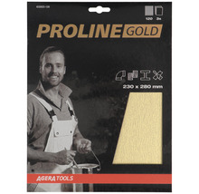 PROLINE GOLD Profi Schleifpapier P120 230x280 mm 3 Stück