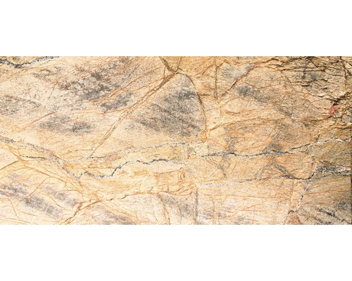 Nahaufnahme einer Steinplatte mit Marmorierung