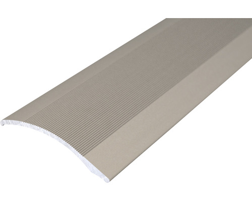 Prinz Anpassungsprofil Alu Edelstahl matt selbstklebend 38 x 1000 mm Aluminium Übergangsprofil mit Rillen