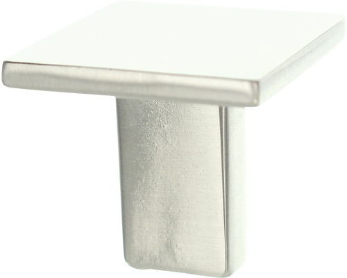 Quadratischer Möbelknopf aus Metall