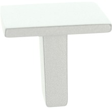 Möbelknopf aus Metall, rechteckig