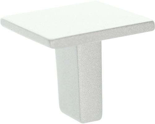 Quadratischer Möbelknopf aus Metall