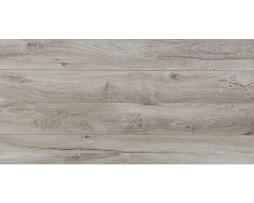 Feinsteinzeug Bodenfliese Wally 35,5x71,0 cm grau holz