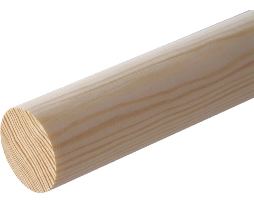 Runde Holzleiste aus Nadelholz