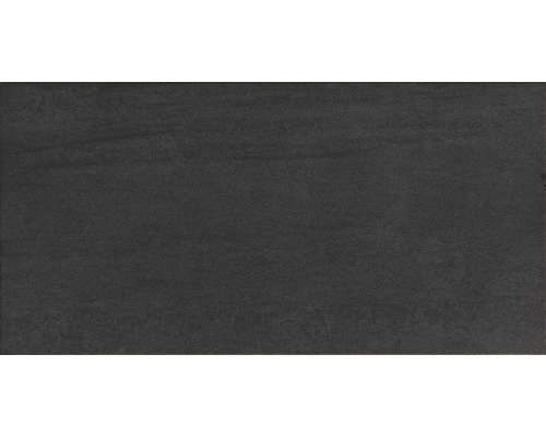Feinsteinzeug Bodenfliese Sokio 30,0x60,0 cm schwarz matt