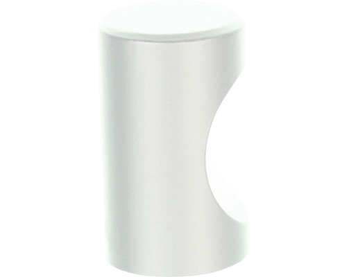 Weißer Möbelgriff mit zylindrischer Form