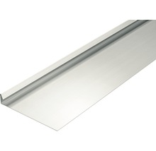 PRECIT Aluminium Rinneneinhang 90° ohne Wasserfalz 2000 x 205 x 32 mm-thumb-0