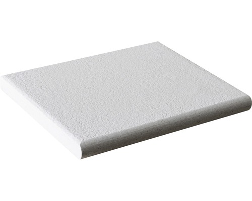 Beckenumrandung Leier White SOFTLINE®-Sichtkanten 40 x 28 cm