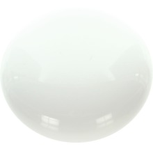 Weiße Glaskugel