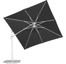 Quadratischer Sonnenschirm mit Fuß