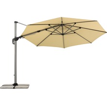 Freiarm-Sonnenschirm mit Ständer für den Garten