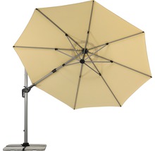 Freischirm mit Standfuß für den Garten