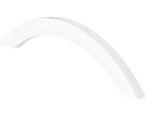 Weißer Kotflügel aus Kunststoff