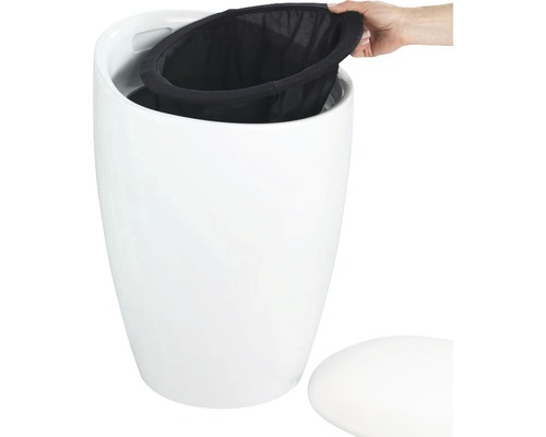 Wäschekorb mit herausnehmbarem Wäschesack