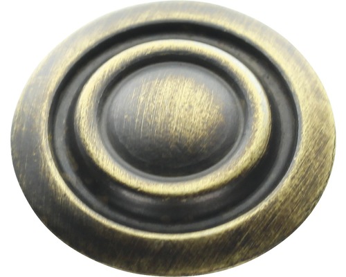 Möbelknopf aus Metall in runder Form